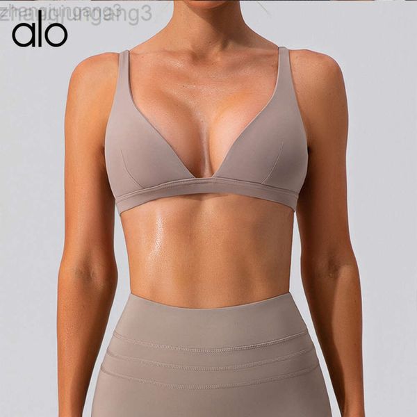 Desgerir Yoga Al Bra Bra Bra Sports Sexy Bra Pilates Running Fitness Nude Tank Top Top Summer