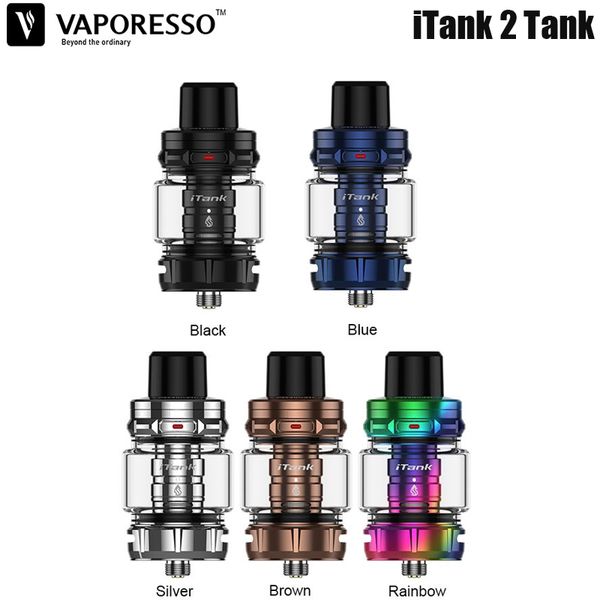 Оригинальный Vaporesso iTank 2 Tank 8 мл, подходит для GTi Coil для испарителя Armor S/Armour Max Kit, электронной сигареты