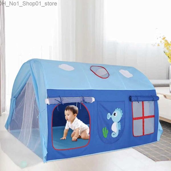 Tende giocattolo da esterno Game Fun Bilni Indoor Play House Tunnel Baby Household Toy Separato Artefatto Boy Girl Child Tenda Barraca Infantil Q231220