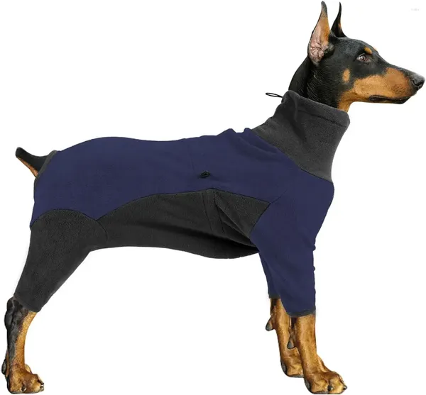 Abbigliamento per cani Abbigliamento Giacca invernale Pullover antivento Tuta Pigiama a corpo intero Tutina Tempo freddo per medie e grandi