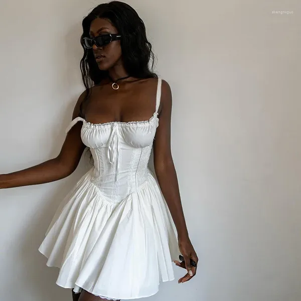 Zweiteiliger Kleid 2023 Spitzenspitzendoppelschicht ein Hals mit Brustkrawatte und Taille zum Abnehmen von A-Line Französisch Pure Verlangen hängen