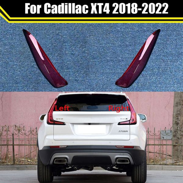 Para Cadillac XT4 2018 2019 2020 2021 2022 Luzes de freio da luz traseira de carro Substitua a tampa traseira automática do abajur para capa