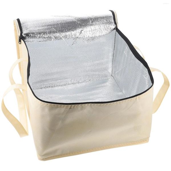 Saco de isolamento de bolo de louça levar entrega acampamento refrigerador embalagem piquenique bolsa cozimento tote portátil mochila isolada