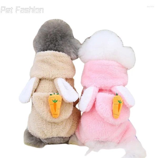 Abbigliamento per cani Giacca per animali domestici Cappotti Autunno e inverno Vestiti caldi e carini Design di costumi Imbottito in cotone a 4 zampe per abiti