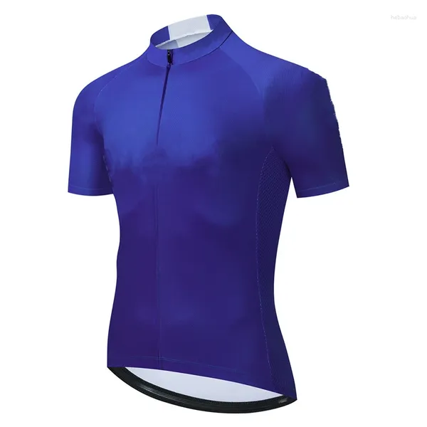 Jaquetas de corrida Triathlon Bicicleta Roupas Respirável Mountain Wear Manga Curta Confortável Suor Absorvente Road Bike Top Ciclismo Ropa