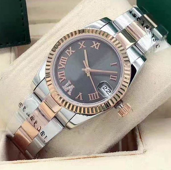 Relógios femininos de 31mm Relógios Designers Bolsa de Luxo Luxury Data Automática Justes Relógios Mecânicos Master Mens Data Apenas Calendário Datejustity Clock