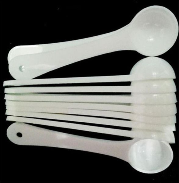Cucchiai dosatori professionali in plastica da 1 grammo per detersivo per latte alimentare Medcine misurini bianchi 382 R22792517