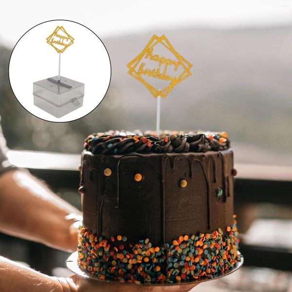 Articoli per feste Estraibile per torta con soldi, include una scatola speciale, 1 rotolo di plastica (20 pezzi collegati).