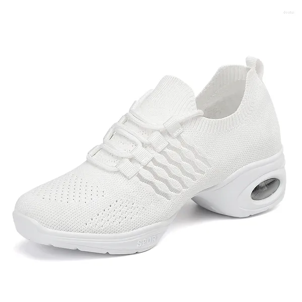 Scarpe eleganti 2023 Soft Suota Breathing Dance Women's Mesh Sports Sneakers Hip Hop jazz