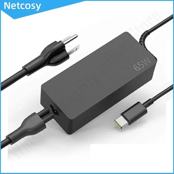 Ladegeräte 20V 3.25A 65W Typ C AC -Adapter USB C Power -Laptop -Ladegerät für Lenovo ThinkPad E14 E15 E490 E495 E590 E595 R490 X13 T14 T15 T4900