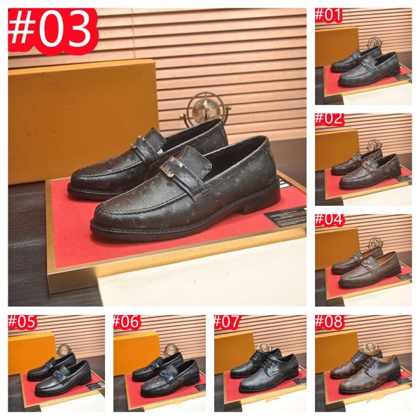 40Colour Luxuado Men Leather Flats Sapatos Novo Alligator Design Men Penny Modaney Style Mocassin Shoe Tamanho 38-45
