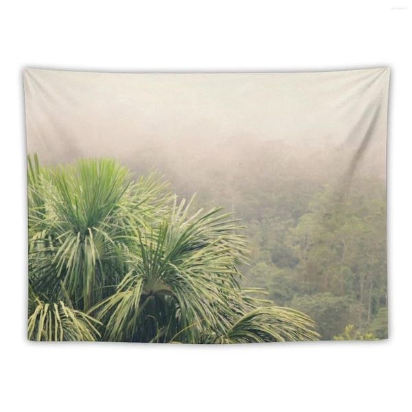 Tapices Tapiz De Niebla De Selva Tropical Papel Tapiz Decoraciones De Pared De Dormitorio Decoración De Habitación Para Niñas