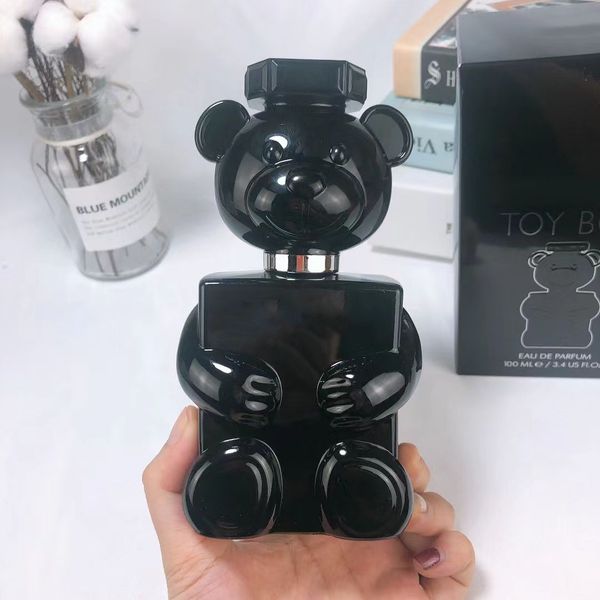 Мужской аромат Парфюмерия Роскошные ароматы Toy Boy Black Bear Флакон духов 100 мл 3,4 FL.OZ Спрей EDP EAU De Parfum Стойкие ароматы Роскошный бренд Одеколон Мужские духи