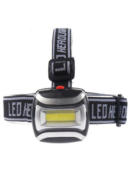 Lampada frontale a LED COB 3 modalità 600LM Faro Torcia impermeabile 3x3A Batteria Lampada frontale esterna Campeggio Escursionismo Pesca Caccia 3375679