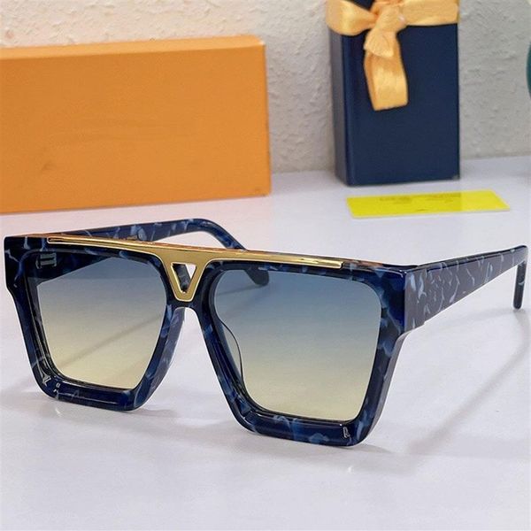 Óculos de sol Designer Z1502W Millionaire Style 10 0 espessura Design polido profundo