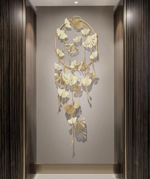 Adesivi da parete cinese Luxury Ferrot Ginkgo Ornamenti adesivi foglie di ginkgo decorazione del soggiorno el Store Crafosi murali8991011
