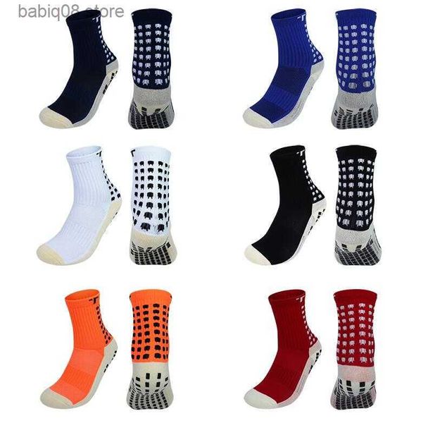 Спортивные носки, смешанный заказ, распродажа, футбольные носки, нескользящие футбольные мужские футбольные носки Trusox, качественные хлопковые носки Calcetines с Trusox T231221