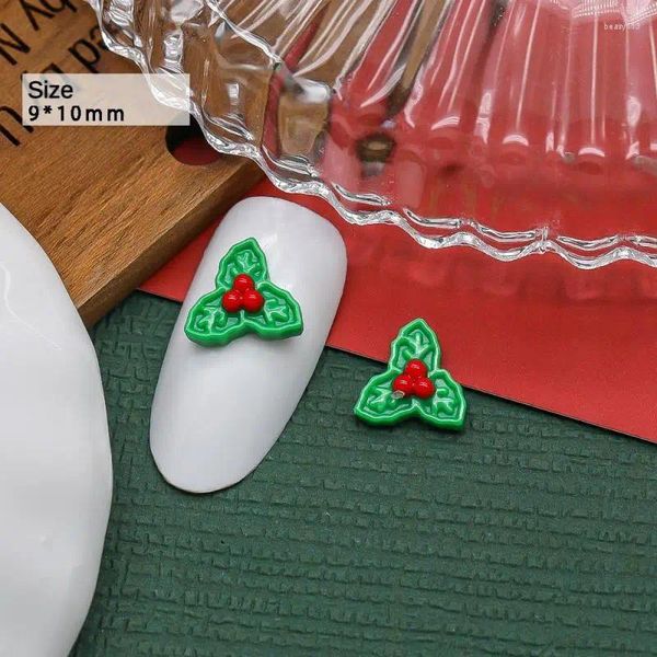 Decorazioni per nail art Decorazioni natalizie 3D Kawaii Nails Ornamenti Pupazzo di neve Albero Alce Campana Babbo Natale Fascino di cristallo Strass