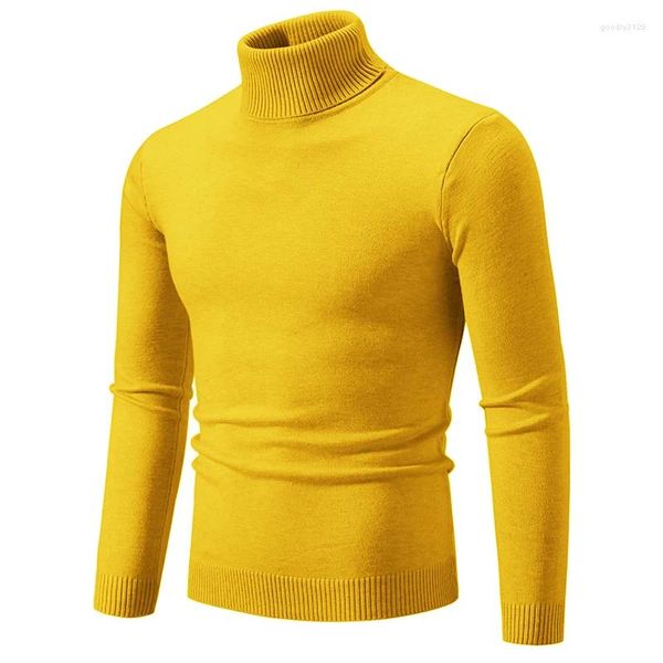 Erkek Sweaters Moda Sonbahar Varış Yavurucu Düz Renkli Kazak Erkekler Kış Gezgin Örme İnce Fit Sıcak Kadınlar Ezme 5xl