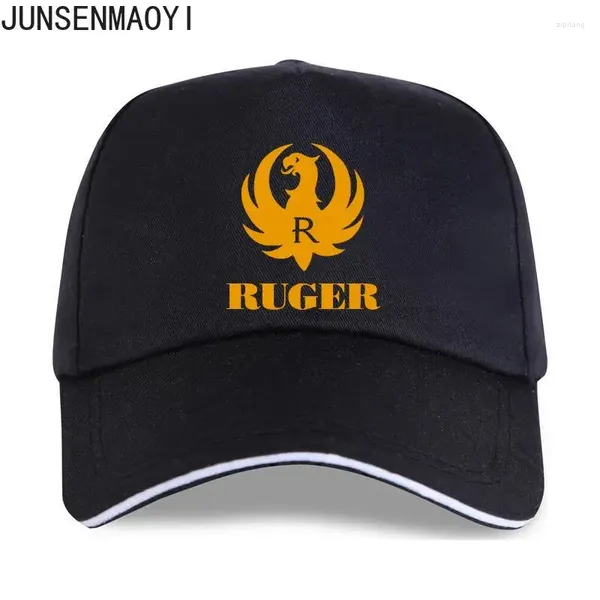 Ball Caps Ruger Turuncu Logo Beyzbol Kapağı 2. Değişiklik Pro Gun Marka Ateşli Silahlar Tüfek Tabanca Pamuk Pamuk Unisex Snapback Hats