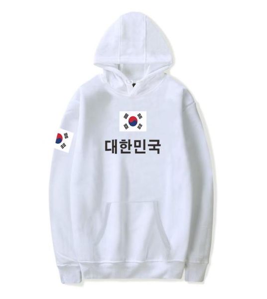 New Fashion Bandiera nazionale sudcoreana Pringitng Pullover Felpa 4XL Plus Size Felpe con cappuccio Bandiera della Repubblica di Corea Vestiti T2001031703048