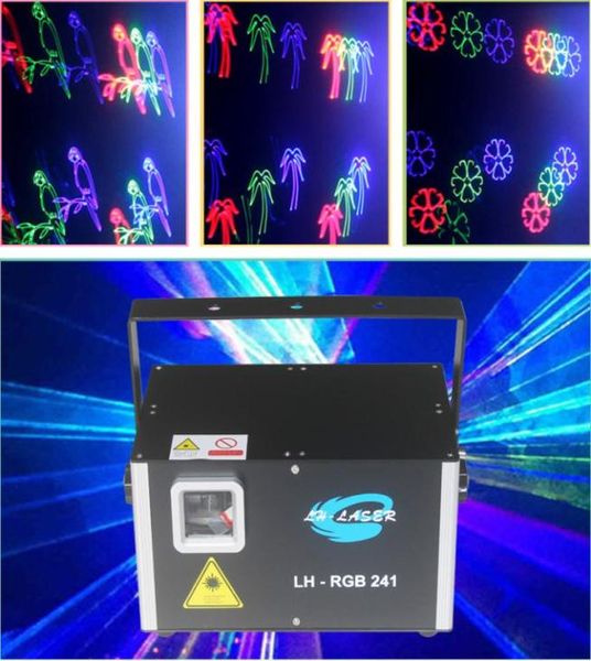 Ilda Firefly 2 Watt RGB Full Color Animation Laserbeleuchtung mit SD -Kartenanzeige Feuerwerk Effekt3792628