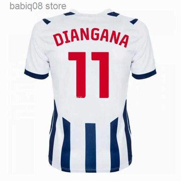 Hayranlar Tees 23 24 West Brom Futbol Formaları Molumby Diangana Dike Brunt Asante Albion Futbol Gömlek 2023 2024 Evden uzak