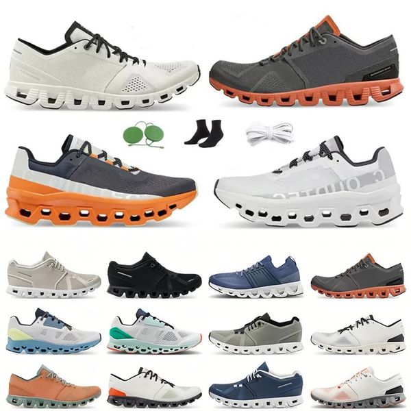 auf Cloud Nova x 3 Schwarz Weiß Cloudmonster Laufschuhe 5 Rose Sand Alle Männer Frauen Eclipse Turmeric Undyed Monster Rock Grey Multi Color Damen Herren Sneakers