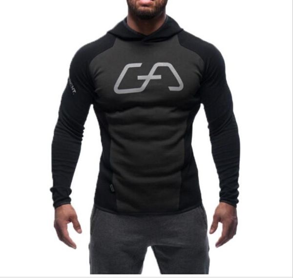 FashionHerren Bodybuilding Hoodies Gym Workout Shirts Mit Kapuze Sport Anzüge Trainingsanzug Männer Chandal Hombre Gorilla tragen Tier6267544