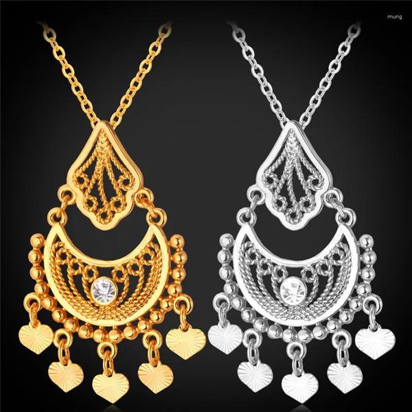 Pingente colares pingentes gargantilha colar feminino moda jóias 50cn 5cm strass cor de ouro p6441