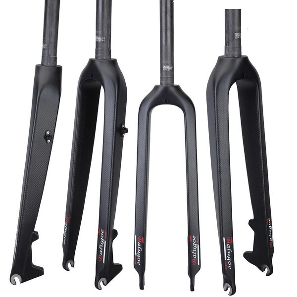 Balugoe Full Carbon Fiber 2627529er Hard Mountain Bike MTB Fork Sastino Suddro Strontina Seatro impugnatura 231221