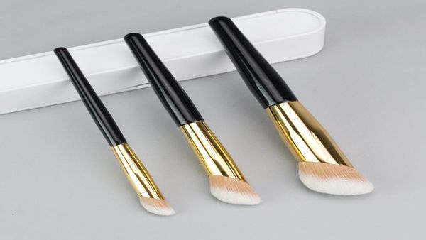 Инструменты для макияжа 3 шт. PAT MCGRATH LABS Fetish Sublime Perfection Highlighting Foundation Brushes Уникальная косметика для контура лица Beauty 1529278