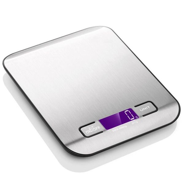 multifunzione 5 kg da 10 kg di pesatura della scala cucina per pesatura digitale per alimenti per alimenti in scala LCD Gram pesatura di misurazione delle scale digitali alimentari
