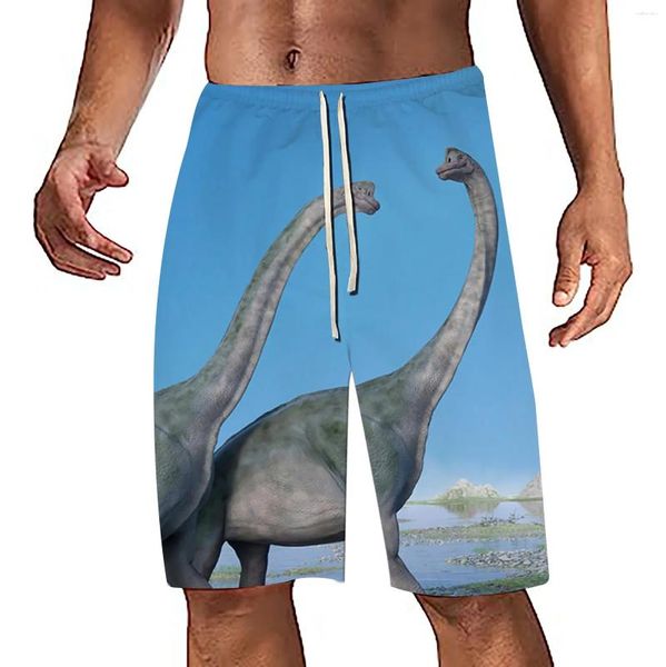 Männer Badebekleidung Herren Schwimmstämme 3D Print Boardshorts Badeanzug Summer Beach Kurzbadeanzüge