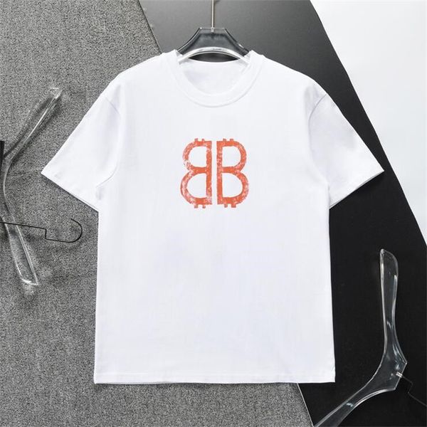 2024 Hot Sales Luxury Fashion Mens Tee Frauen Baumwoll-T-Shirts Kurzarm bedrucktes T-Shirt-Designer Tops Lose runde Halsgröße M-3xl