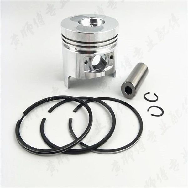 Kit de pistão 70mm para motor diesel chinês 170f kolben w anel clipe pino leme kama kipor parts241t