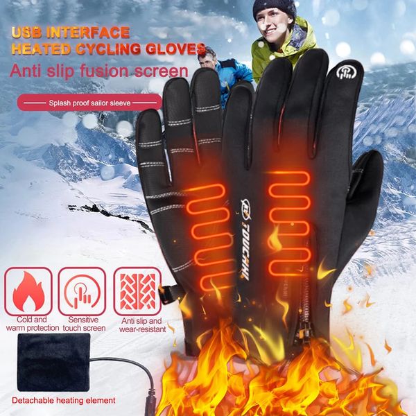 Luvas de inverno para homens mulheres luvas táticas quentes touchscreen à prova d'água caminhadas esqui pesca ciclismo snowboard luvas antiderrapantes 231220
