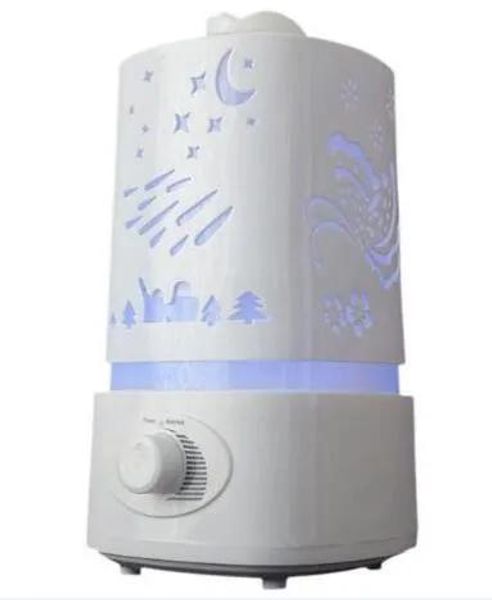 Venda de aromaterapia Hot Sale 1500ml Ultrassonic Air Umidificador para Difusor de Difusor Casa Mãe Mister 7Color LED AROMA Difusor