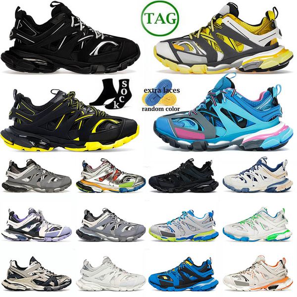 Scarpe per abiti da donna binari 3 3.0 uomini Running scarpe a triplo designer piattaforma sneaker nero bianco verde rosa azoto trasparente allenatori da uomo sneaker Sports