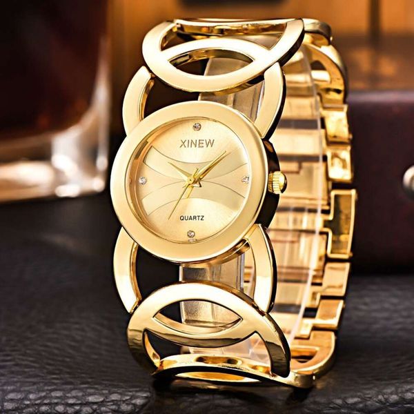 Moda personalizada feminina pulseira relógio na moda banda de aço casal um par de relógios Shui Ying