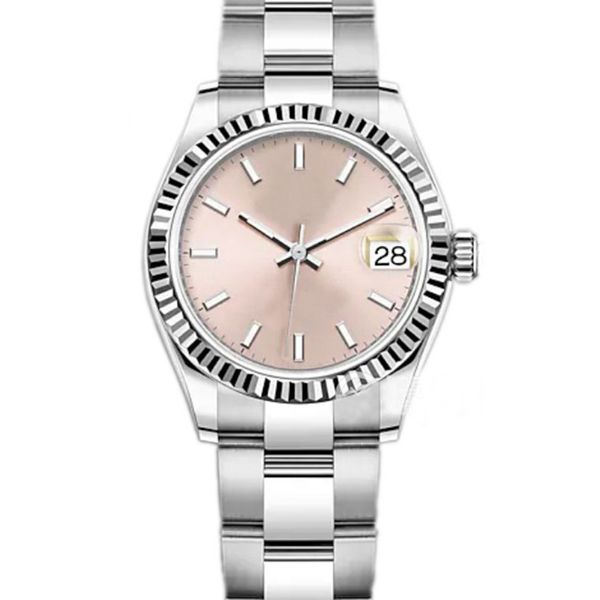 Relógios femininos de 31mm Relógios Designers Bolsa de lúcio de luxo Data automática Justs RESPOSTA MECHANICO MECHAVEL MECHER