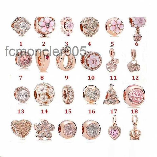 925 STERLING Gümüş Bilezikler Takılar Orijinal Fit Pandoras Lüks Aşk Boncuk Bilezik DIY Kolye Bayan Mücevher Moda X6C1 A2QT