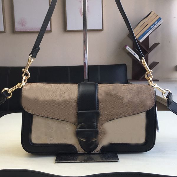Зимняя новая змеина дизайнерская сумка для плеча женщин высококачественная кожаная роскоши сумочка табби сумки багет подмышеть
