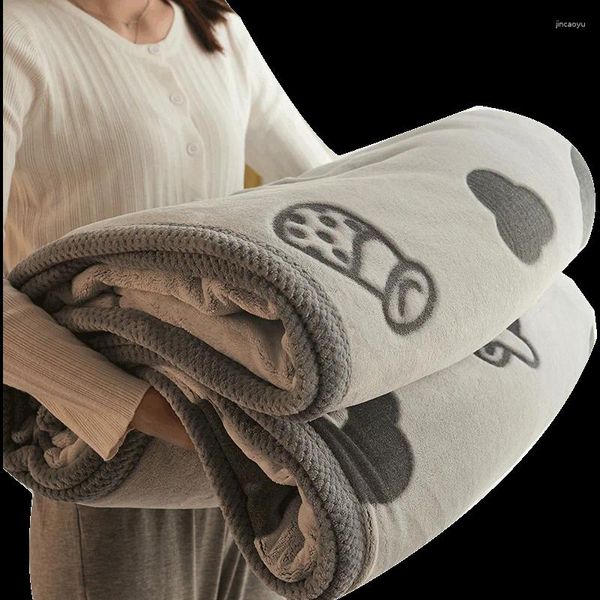 Одеяла, зимнее толстое теплое фланелевое детское одеяло, более личное и нежное одеяло небольшого размера, удобное мягкое 120-100 см