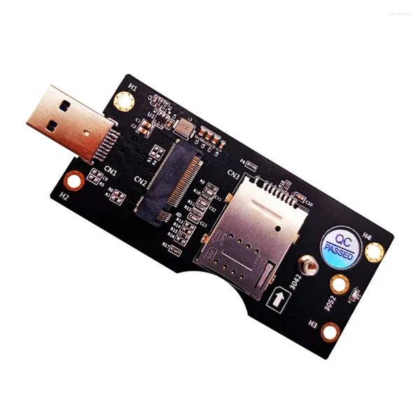 Компьютерные кабели NGFF M.2 Key B к адаптеру USB 3,0, карта расширения с 8-контактным слотом для SIM-карты для модуля WWAN/LTE 3G/4G/5G