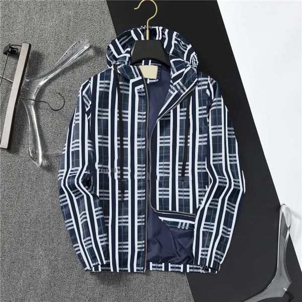 Herrenjacken Frauen Jacke Mantel Sweatshirt Hoodie Langes Multi -Stil -klassische Plaidärmel -Außenbekleidung Herbst Sports Reißverschluss Windbrecher Kleidung Hoodies3xl