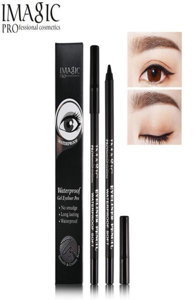 IMAGIC À Prova D 'Água Caneta Delineador de Olhos Cosméticos Beleza Conjunto de Maquiagem Preto marrom Delineador Gel Delineador de Longa Duração Pen9446691