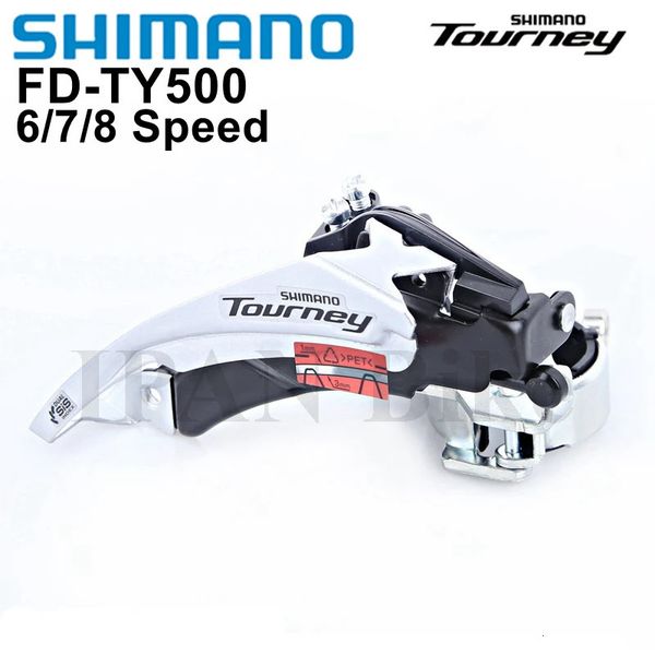 SHIMANO TOURNEY TY500 ORIGINAL DEVEILUR FRONTEILIDADE FDTY500 BANCE FD MONTAGEM 678 VELOCIDADE Y231221