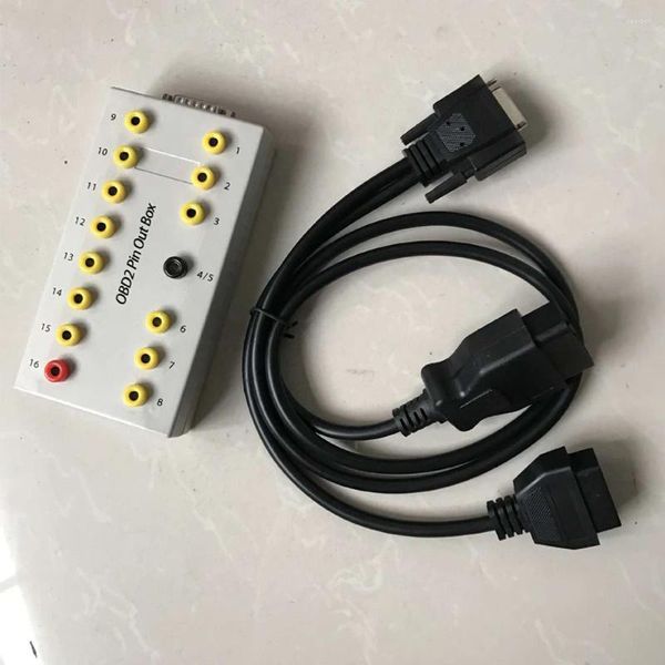 Strumenti Diagnostico automatico Diagnostico 16pin Riparazione del tester Rivelatore manuale Accessori per risparmio tempo di salvataggio Time Connector OBD2