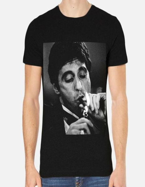 Al Pacino Tony Montana Scarface Celebrità Uomini TShirt Tee Abbigliamento 2021 Ultima T Shirt Moda Uomo039s TShirts6630903